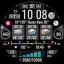 Informative Digital Weather A4 icon