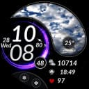 Weather Yin Yang Digital AE05 icon