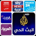 Arabic news:(live channels) icon