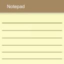 Notepad - simple notes icon