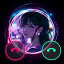 Call Screen Theme - Color Call icon