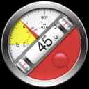 Clinometer + bubble level icon