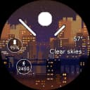 Horizon Pixel City Watch Face icon