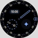 Pixel 4's Rush Hour Watch Face icon