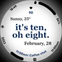 Ultra Text - Watch face icon
