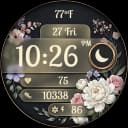 Flora Gold - Floral Watchface icon