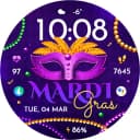 TVV Mardi Gras Watch Face icon