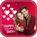Valentine Day Photo Frame 2026 icon