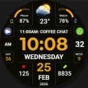 WFP 346 Digital watch face icon