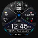 MD326 3D Modern Watch Face icon
