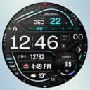 MD340 Digital watch face icon