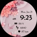 NXV01 Flower bloom watch face icon