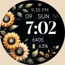 Simple Sunflowers watch face icon