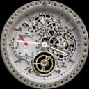 White Turbi Watch Face icon