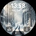Winter's Journey Watch Face icon