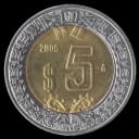 5 pesos icon