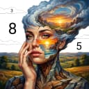 Surreal Color Paint By Number icon