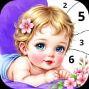 Cozy Color-Paint by Number icon