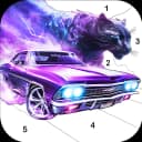 Cars, Transport Coloring Games icon