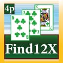 Brain Card Game - Find12x 4P icon