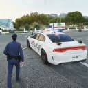 US Police Car Chase Driving 3D icon