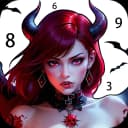 Dark, Horror Color by Number icon