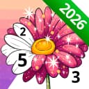 Color by Numbers Relaxing Book icon