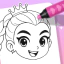 Doll Princess Coloring Games icon