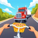 Crazy Pizza: Moto Delivery icon