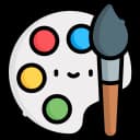 Drawing app for kids icon